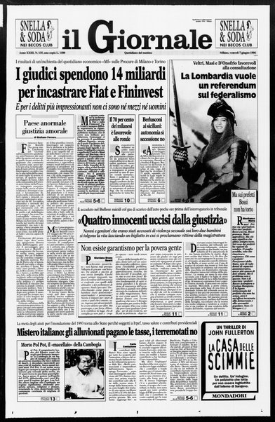 Il giornale : quotidiano del mattino